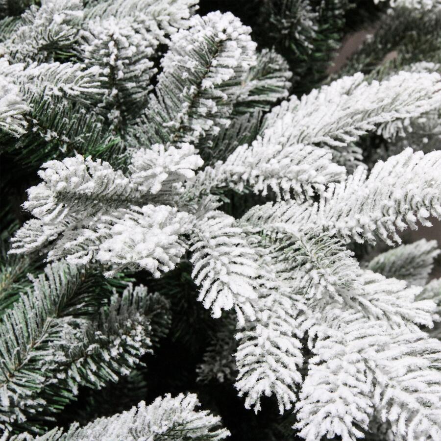 Árbol artificial de Navidad Glorious Alto 210 cm Verde nevado 4
