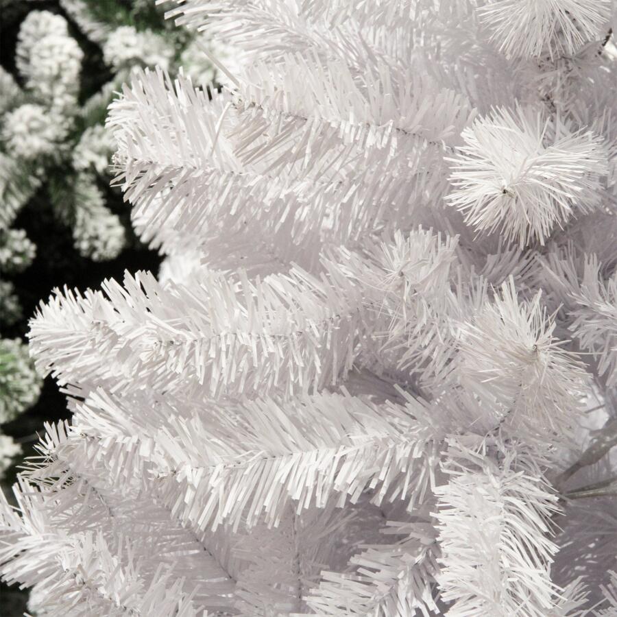 Albero di Natale artificiale Royal Alt. 180 cm Bianco 5