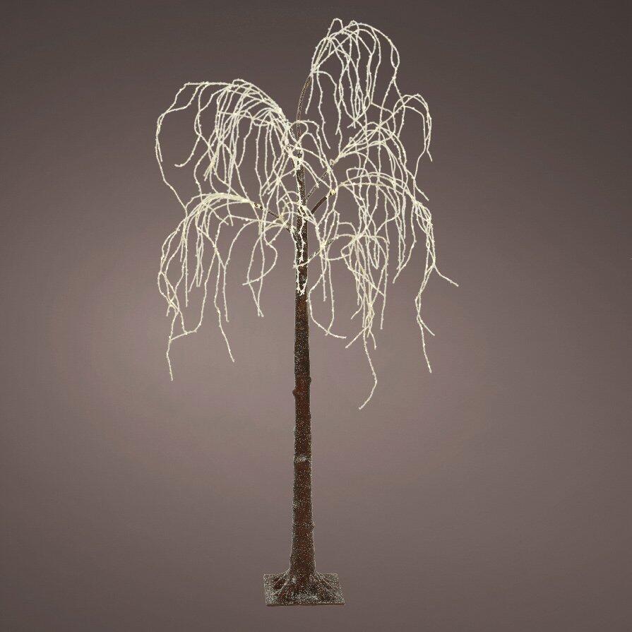 Verlichte treurwilg Olympia midden formaat H180 cm warmwit 4
