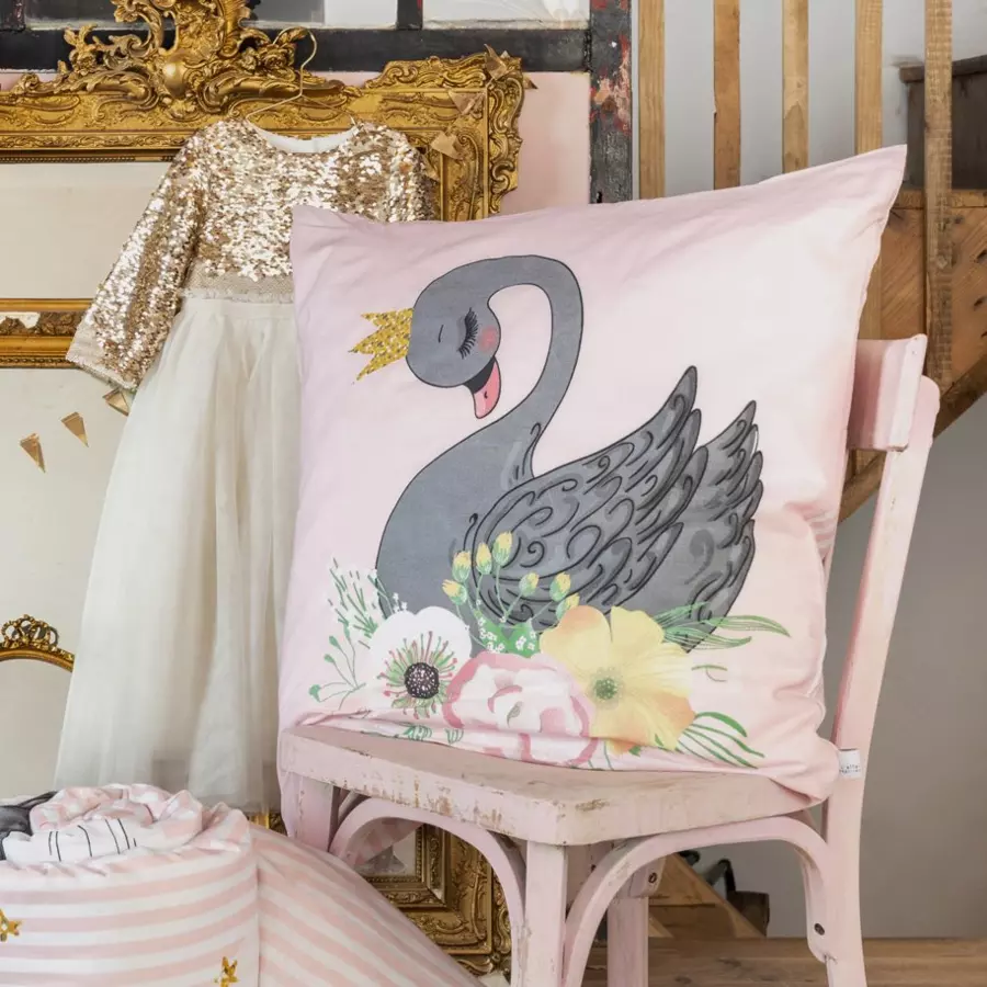 Funda nórdica y dos fundas para almohada algodón (200 cm) Mon estrella Rosa 5