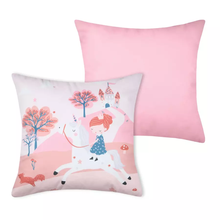 Coussin enfant (40 cm) Cyrielle Rose 4
