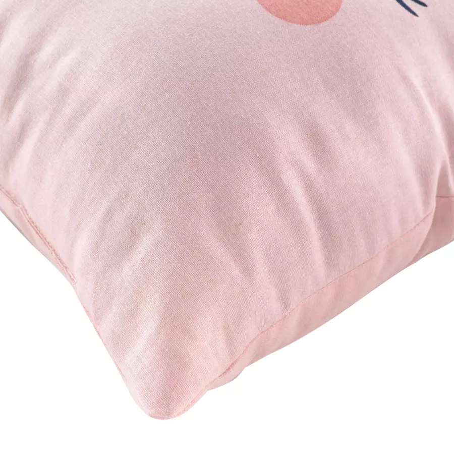 Coussin carré enfant Bambi Rose