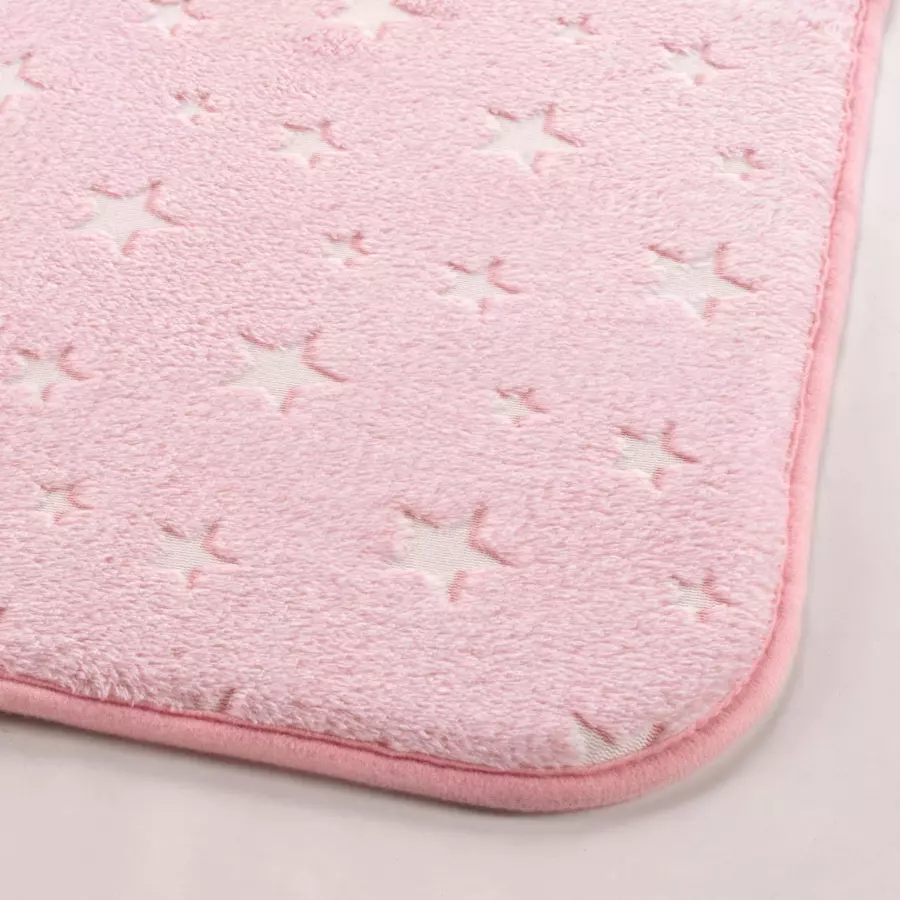 Tapis phosphorescent (80 cm) Fluo Night Rose 4