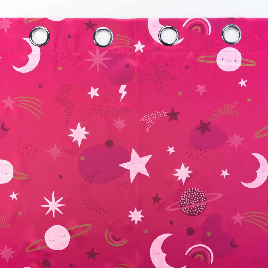 Tenda oscurante (140 x 260 cm) Moonlight Rosa fucsia 5
