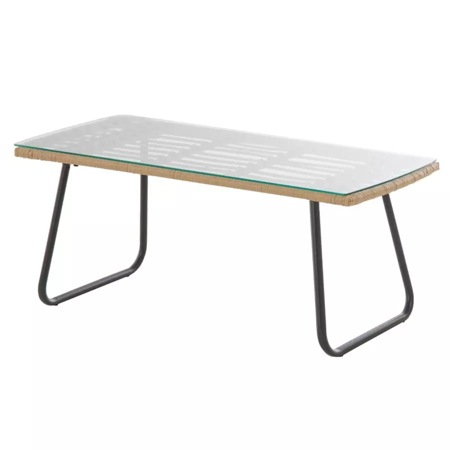 Conjunto de muebles de jardín Algarve Beige Natural - 4 plazas 4