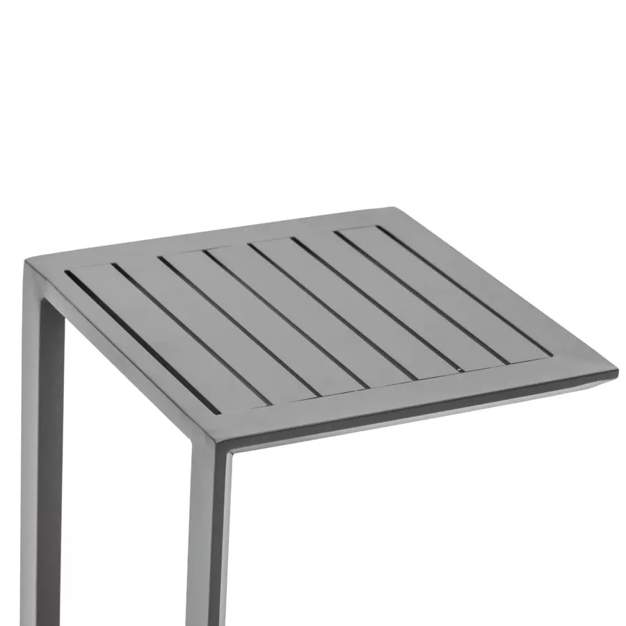 Mesa auxiliar de jardín Evasion - Grafito 5