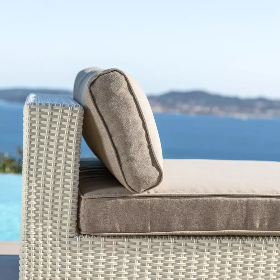 Chauffeuse de jardin Palma - Blanche 5
