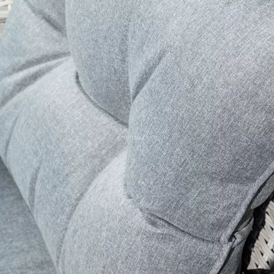 Sillón de jardín con reposabrazos Tivoli - Gris 5