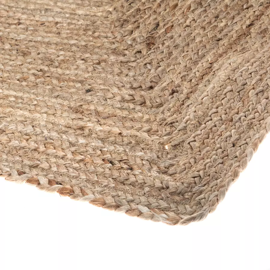 Alfombra yute (170 cm) Louna Beige natural 5