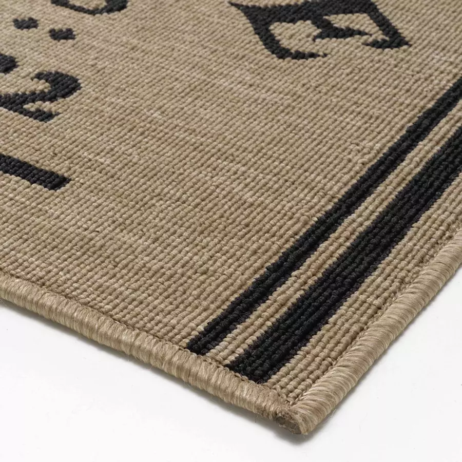 Tapis de cuisine (120 cm) Troquet Beige