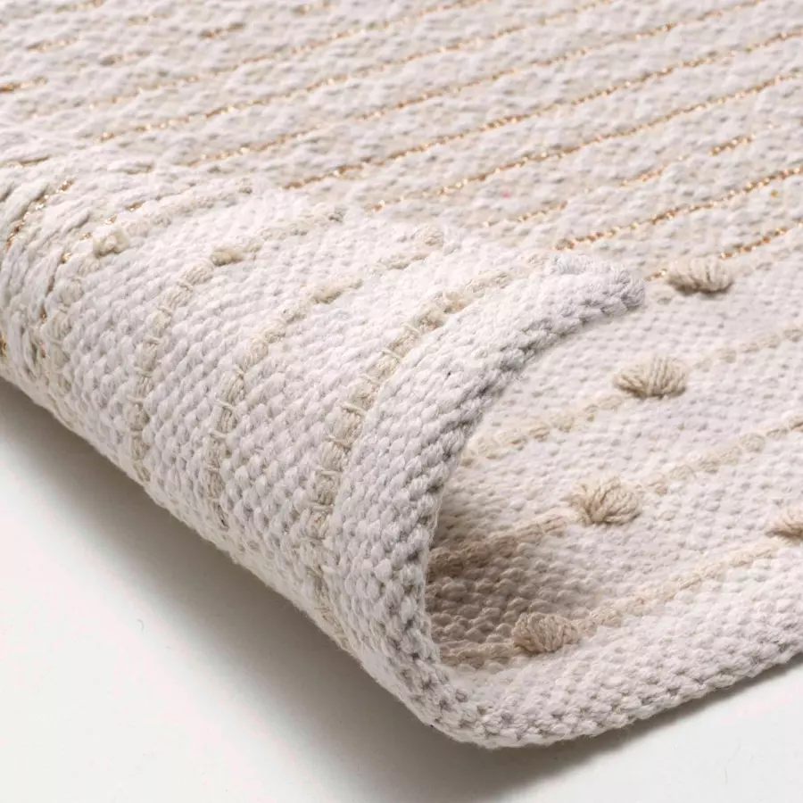Vloerkleed (90 cm) Artemis Ecru