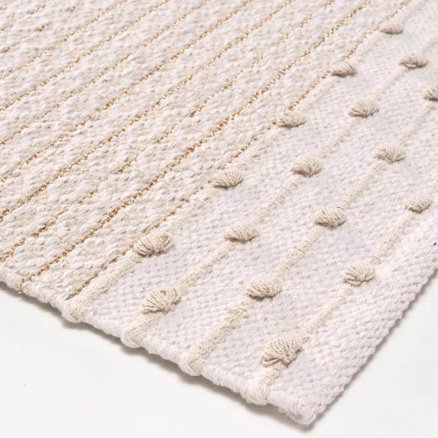 Tapis de salon (90 cm) Artemis Ecru