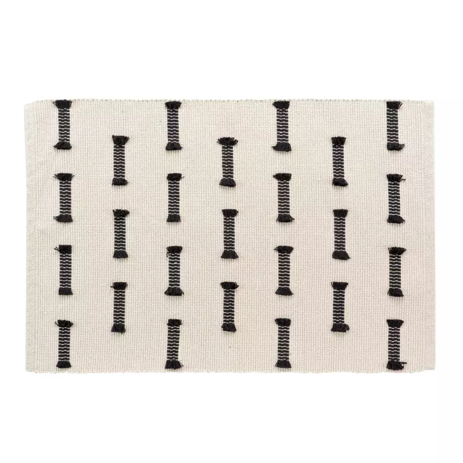 Alfombra en algodón (80 cm) Juline Crudo