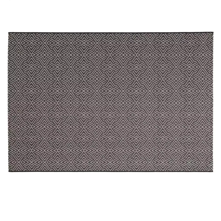 Alfombra de salón (230 cm) Aztek Negro
