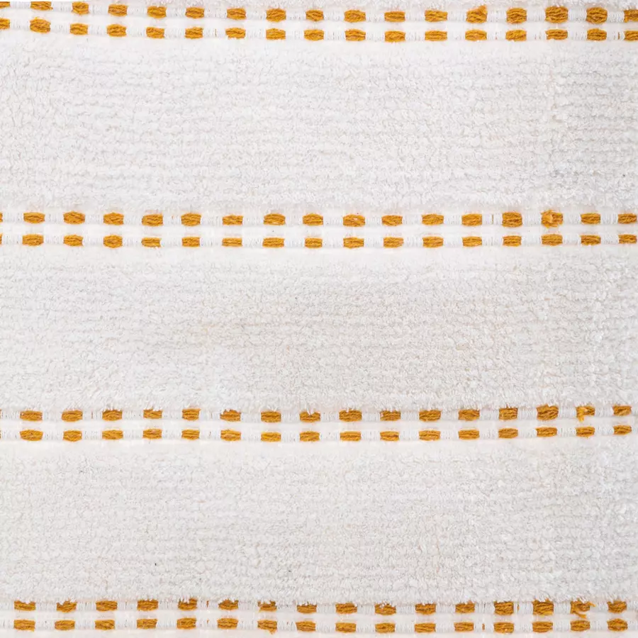 Tapis coton (75 cm) Pietro Jaune ocre 4