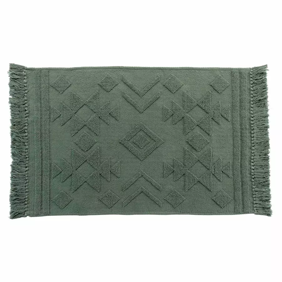Alfombra en algodón (90 cm) Cilaos Verde kaki 4