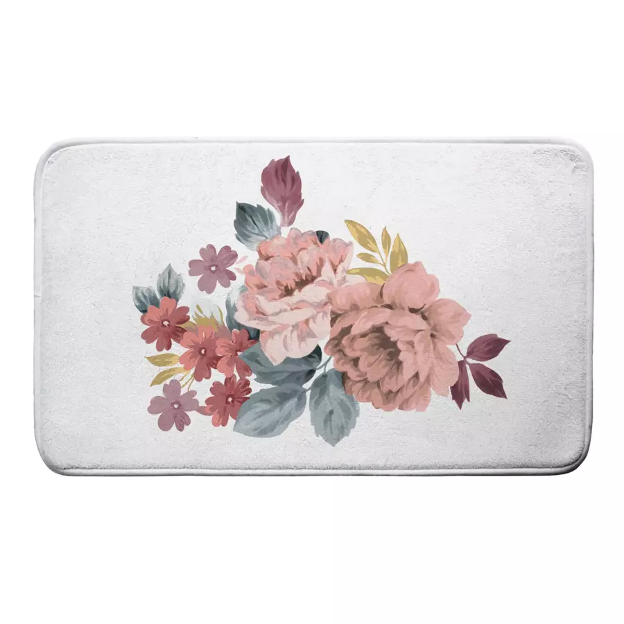 Alfombra  para el baño (70 cm) Jayana Rosa 5