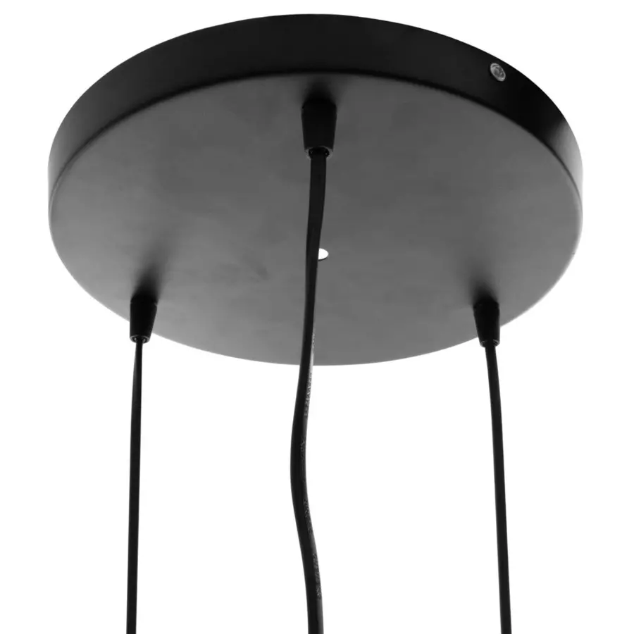 Suspension Métal Filaire Noire 4