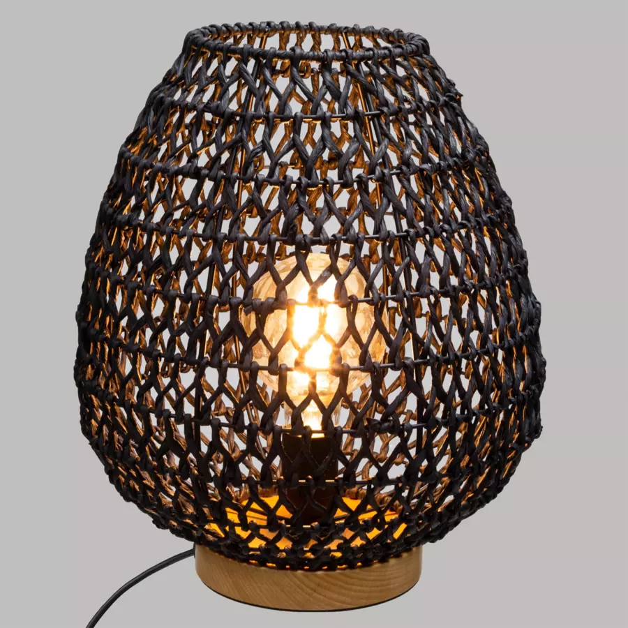 Lámpara de mesa Etel Black 4