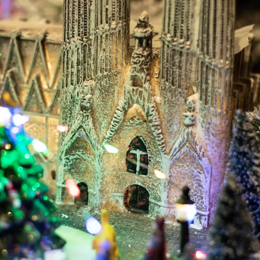 Escena de vida luminosa y musical Barcelona 4