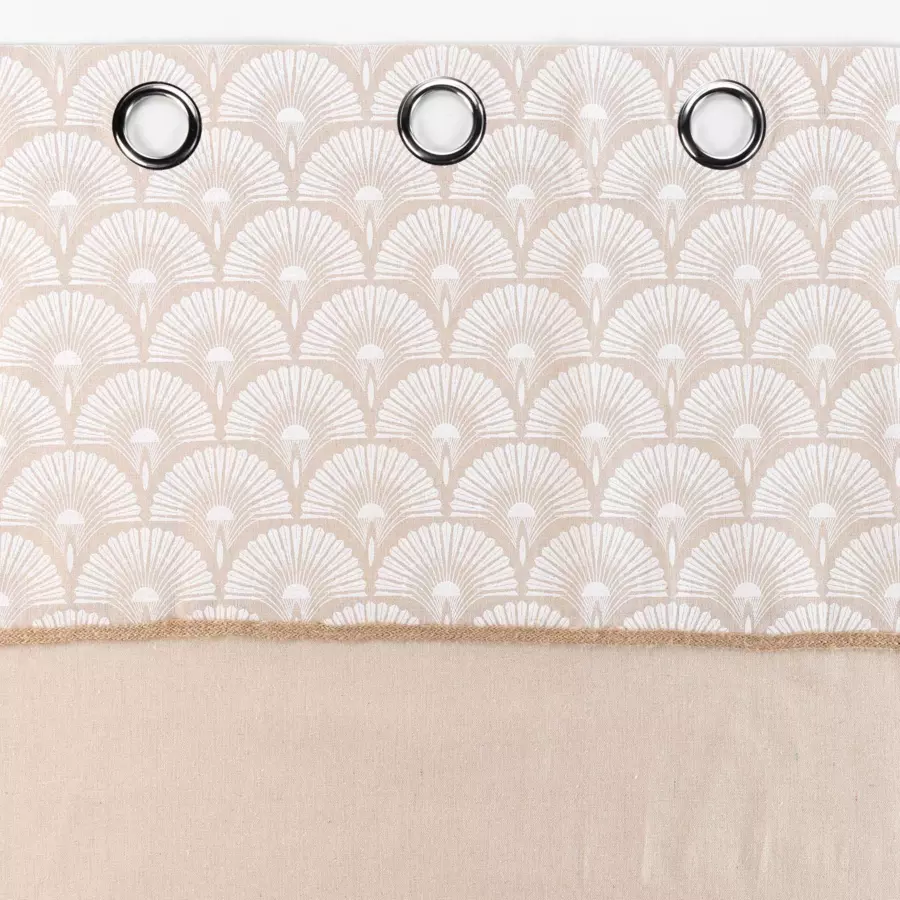 Cortina semi opaca (140 x 240 cm) Bahina Beige 4