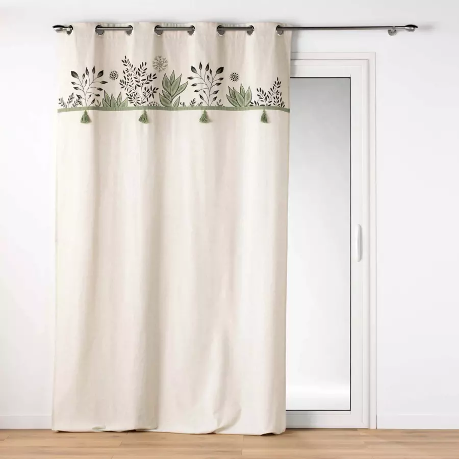 Tenda cotone riciclato (140 x 240 cm) Suzanne Verde 4