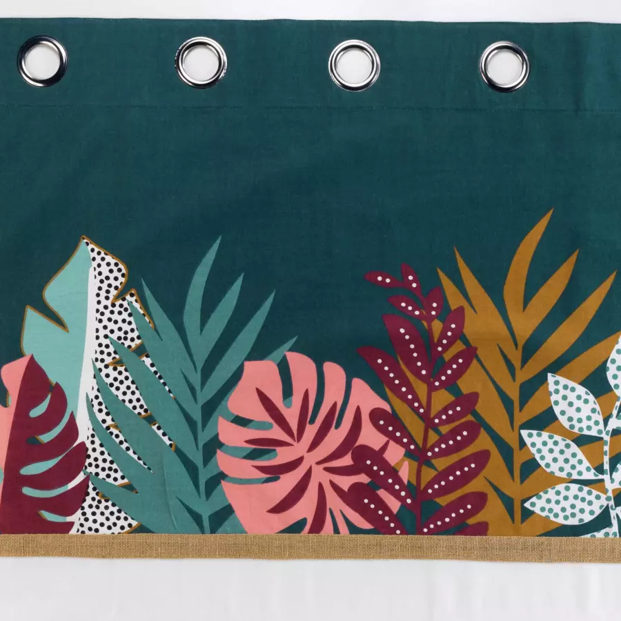Cortina semi opaca (140 x 240 cm) Top Jacala Azul 4