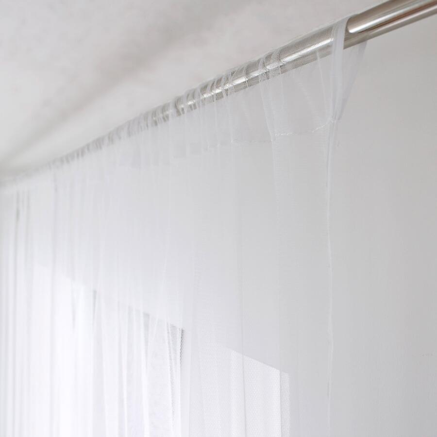 Tenda trasparente zanzariera (140 x 240 cm) Moustik Bianco 4