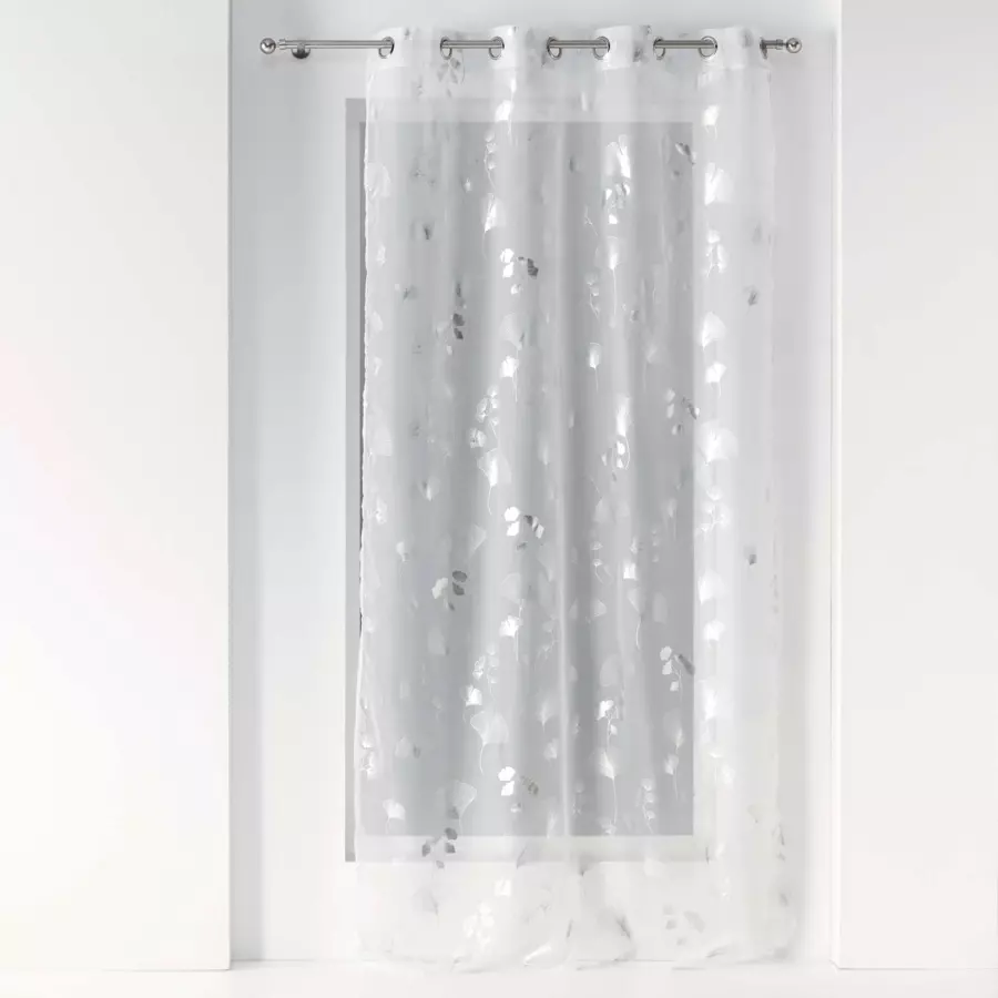 Visillo(140 x 240 cm) Bloomy Blanco 5
