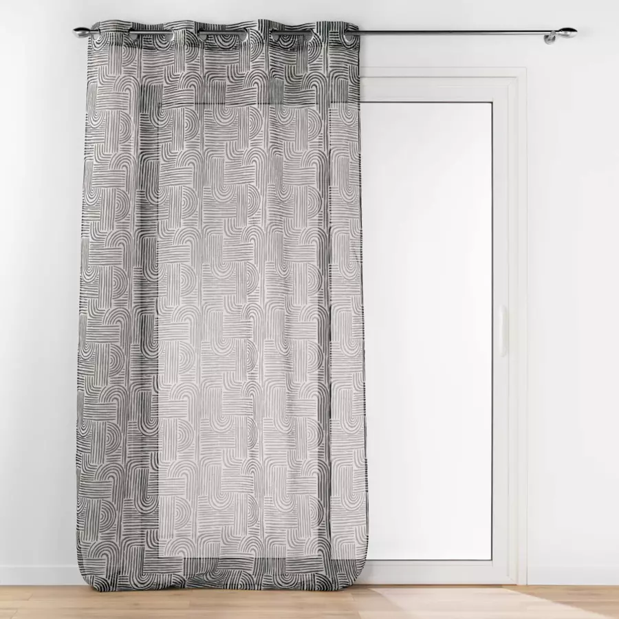 Voilage (140 x 240 cm) Pandore Noir