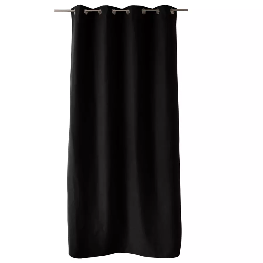 Rideau occultant isolant (135 x 240 cm) Nordica Noir 5