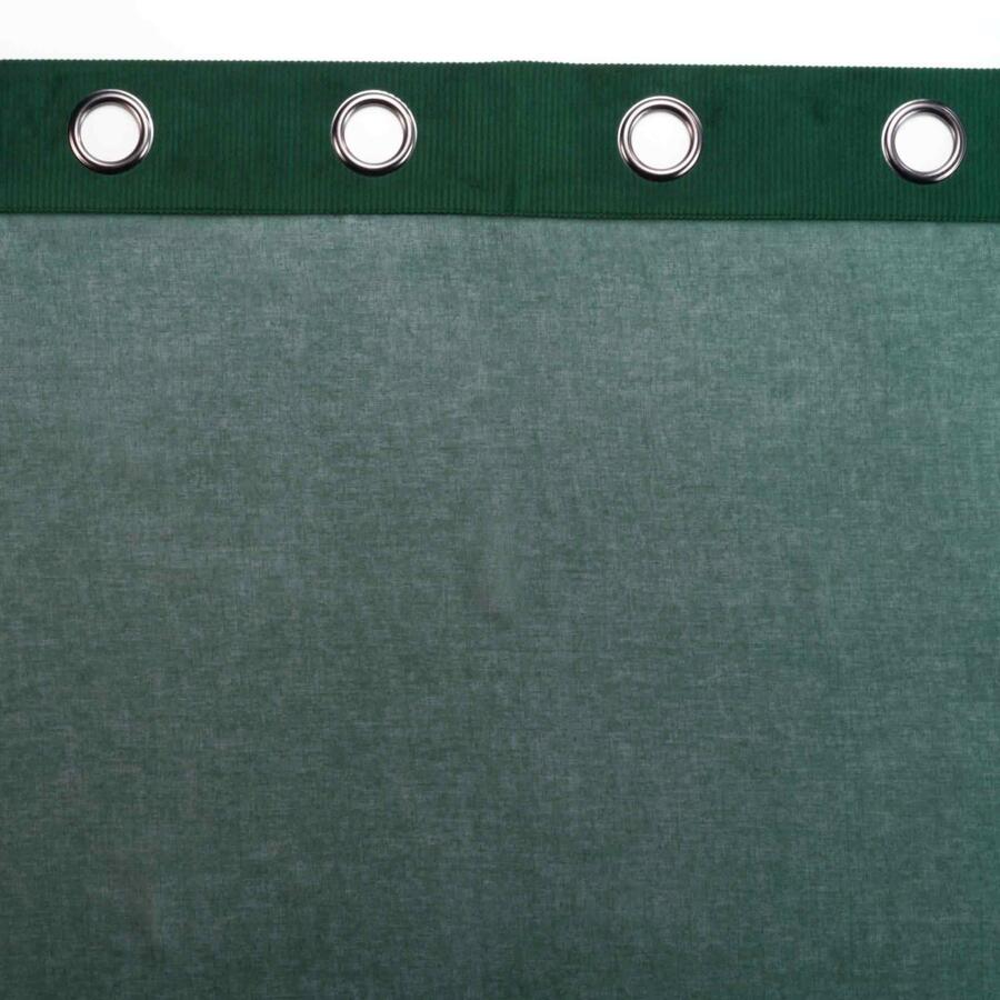 Visillo (140 x 240 cm) Casual Verde obscuro 4
