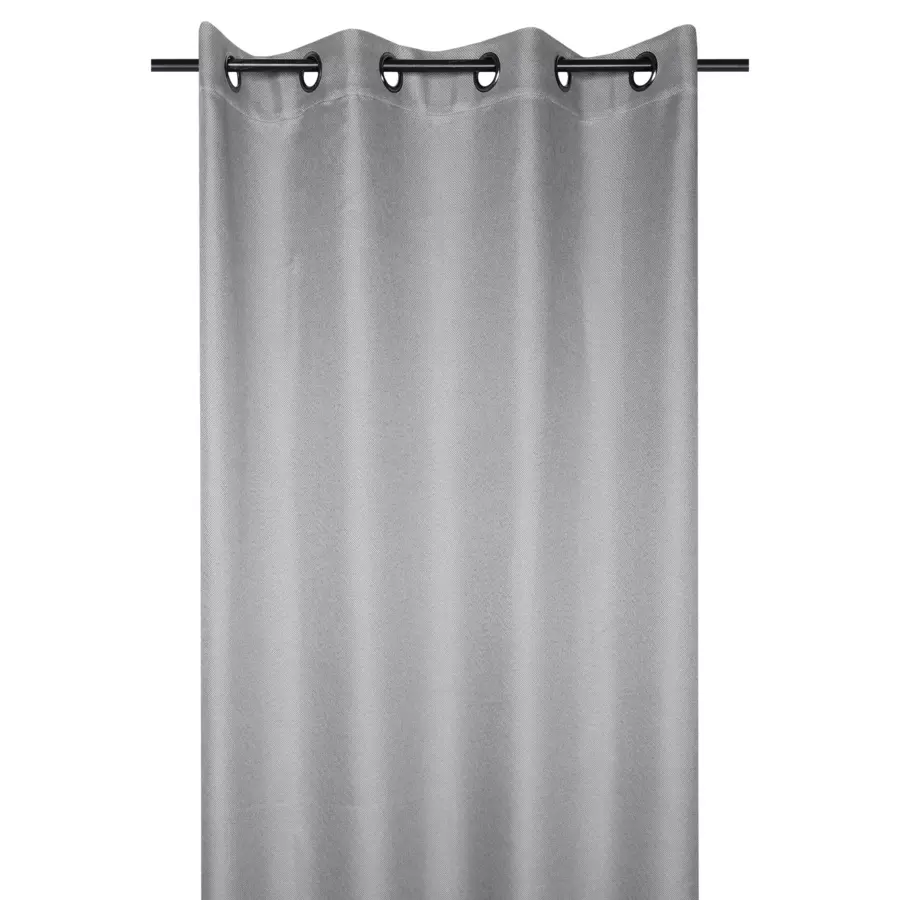 Rideau occultant isolant (140 x 260 cm) Copenhague Gris perle 4