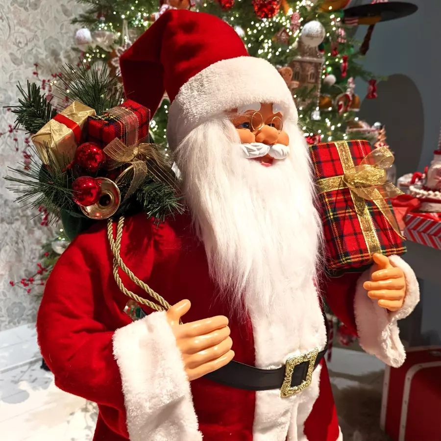 Père Noël Jerry H110 cm 4