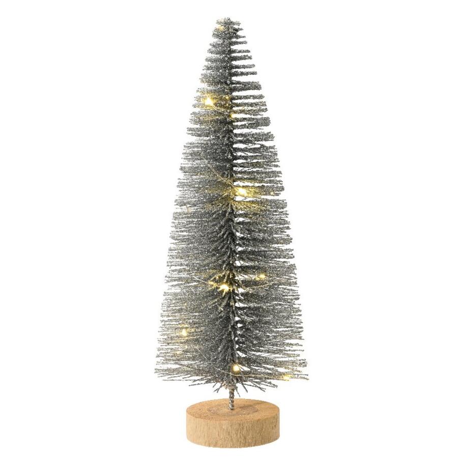Kerstboom lumineux Lidy 30 cm zilver 4