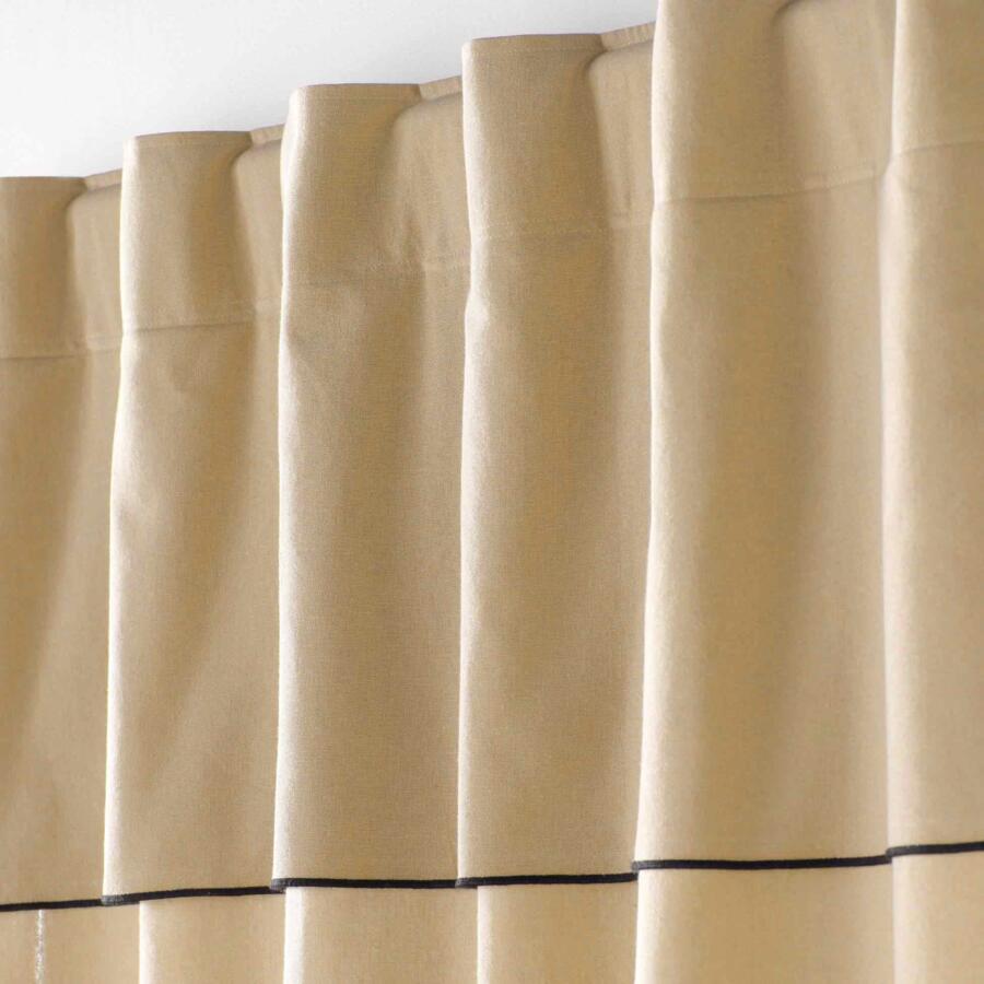 Rideau coton recyclé (140 x 240 cm) Mistraline Beige 4