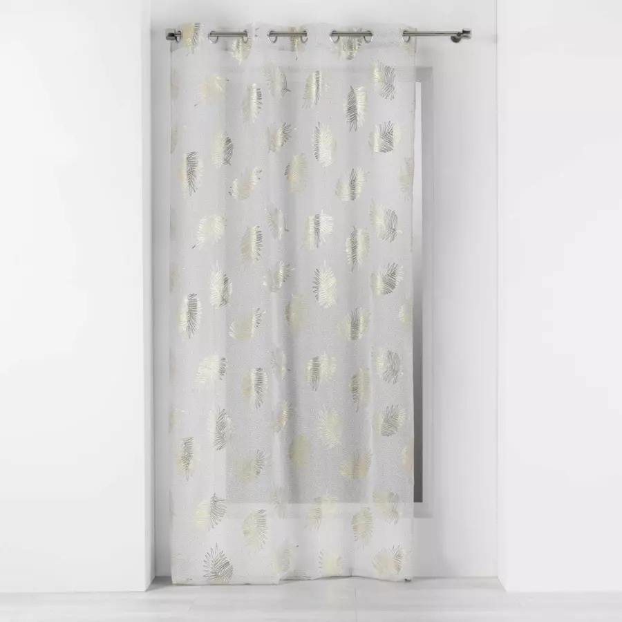 Visillo (140 x 240 cm) Sunny Gold Oro 4