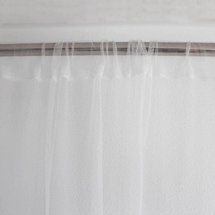 Tenda trasparente zanzariera (300 x 240 cm) Moustik Bianco 4