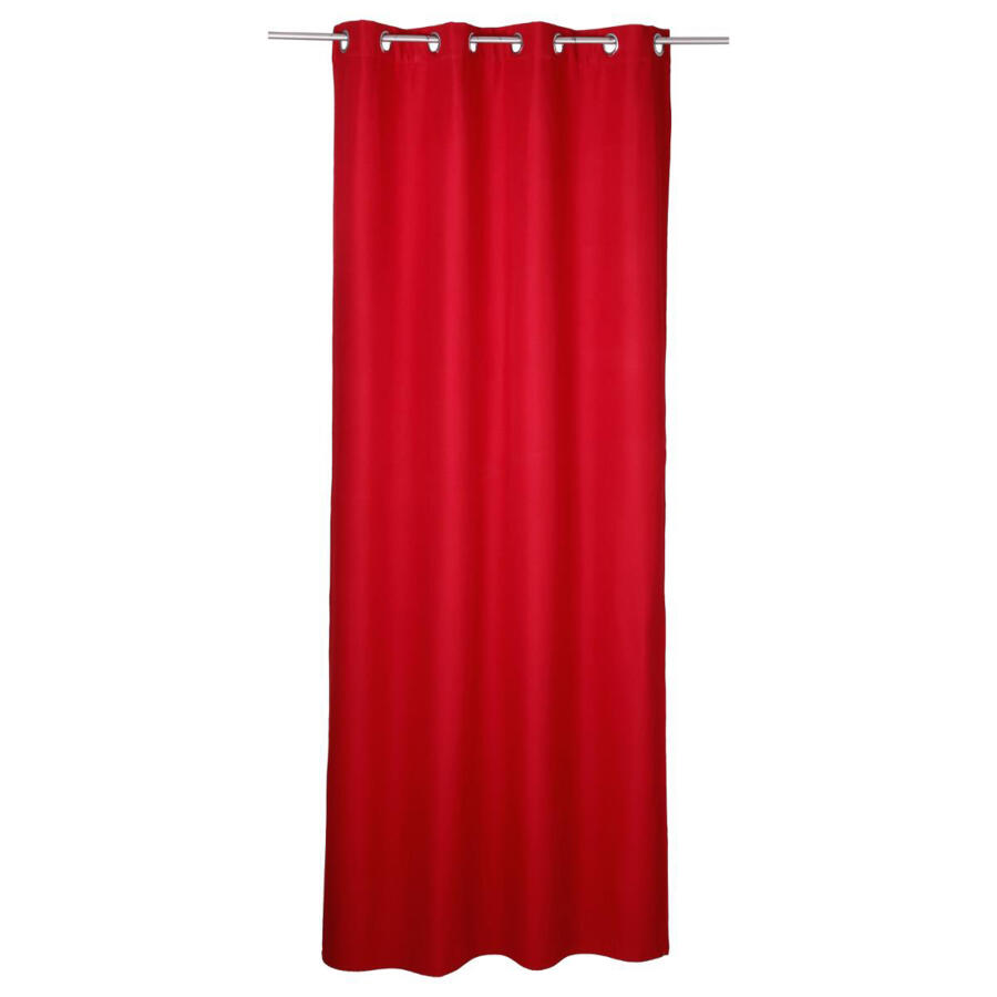 Tenda oscurante isolante (140 x H260 cm) Isaia Rosso 4