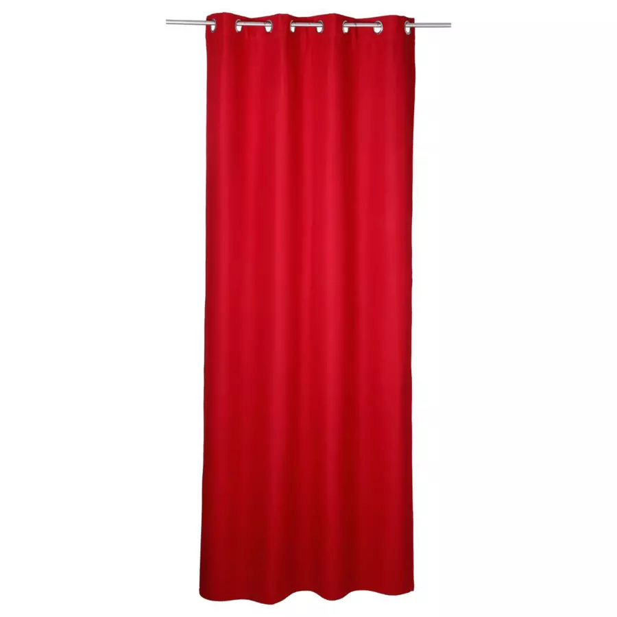 Rideau occultant isolant (140 x 260 cm) Isaia Rouge 4