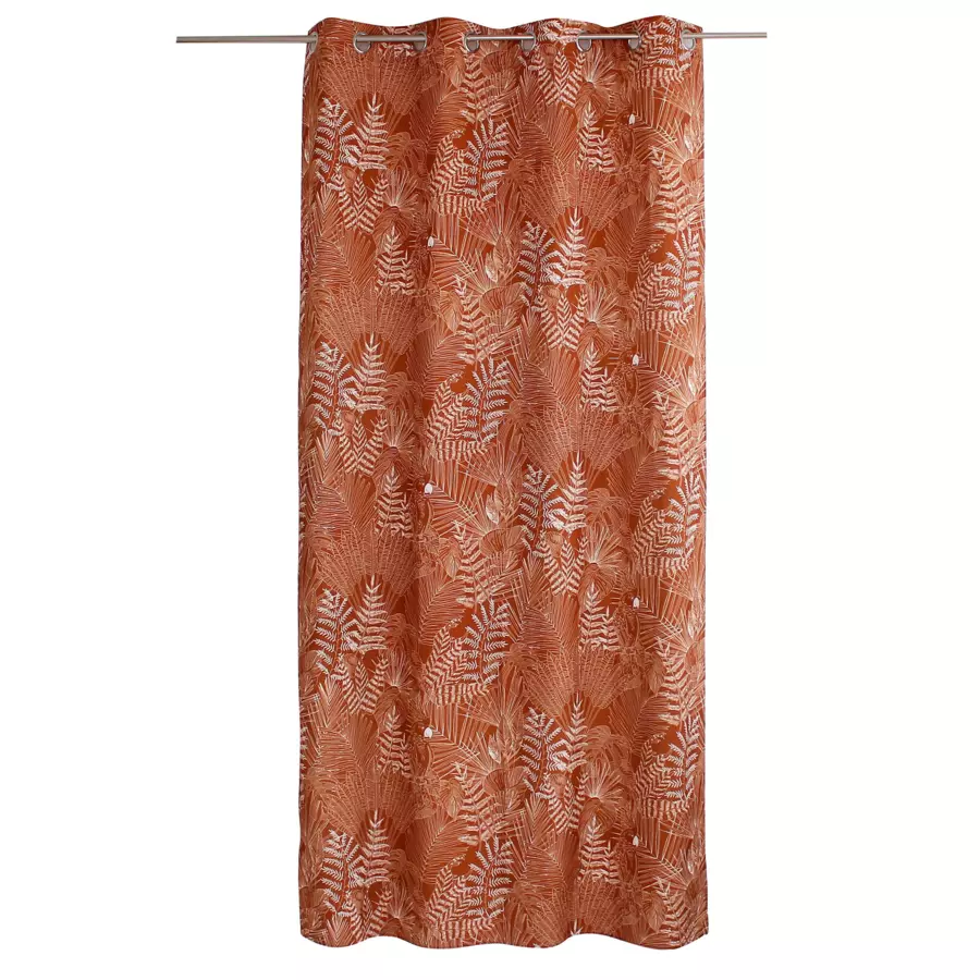 Rideau (135 x 240 cm) Tasmania Marron cognac 5