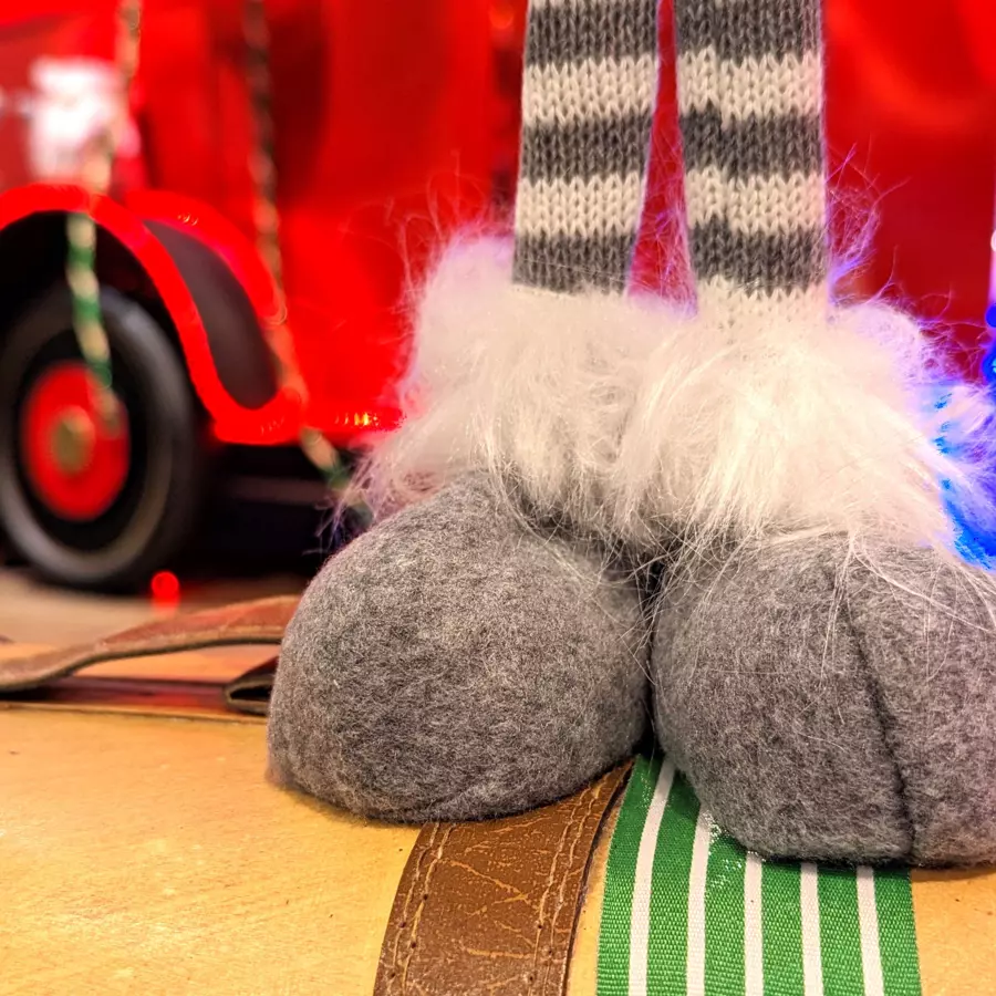 Lutin de Noël Fillette Elia H40 cm 5