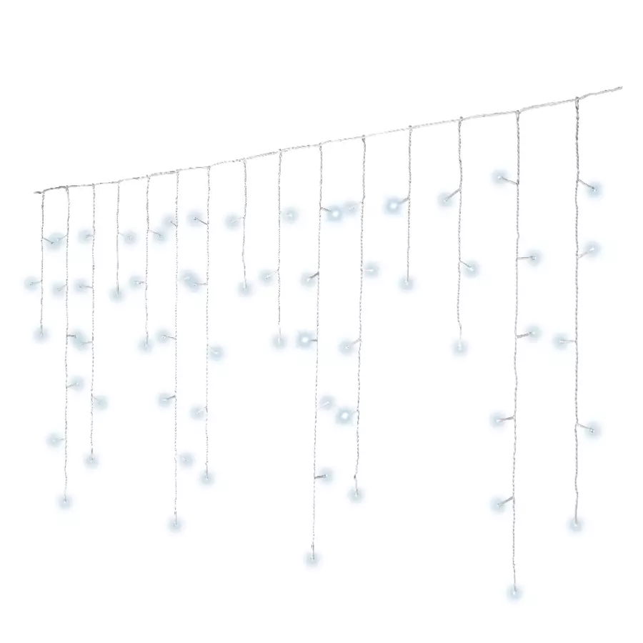 IJspegellichtsnoer Timer L 20 m Koudwit 630 LED Stars XL 4