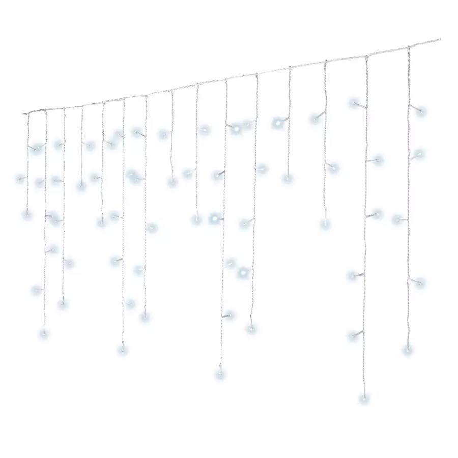 Stalactite lumineuse Stars L7,50 m Blanc froid 175 LED CB 4