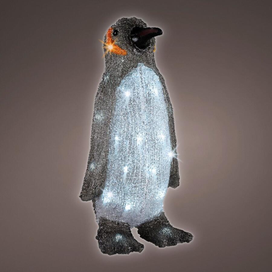 Pingouin lumineux Evo Blanc froid 24 LED 4