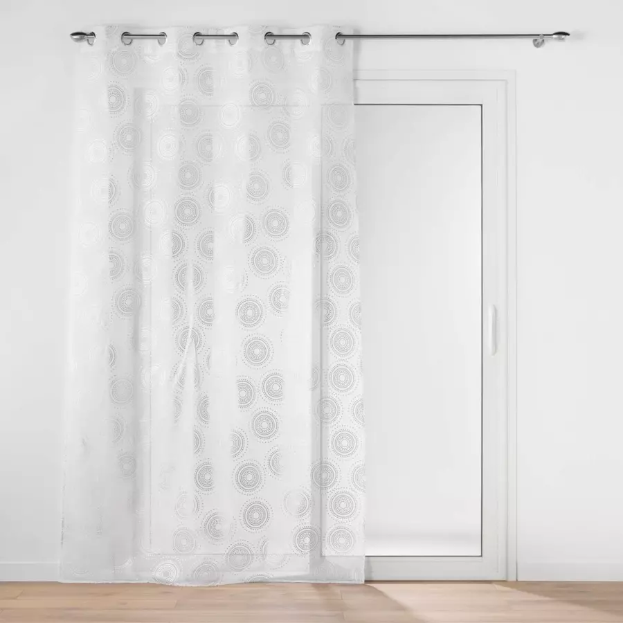 Voilage (140 x 240 cm) Lison Argent