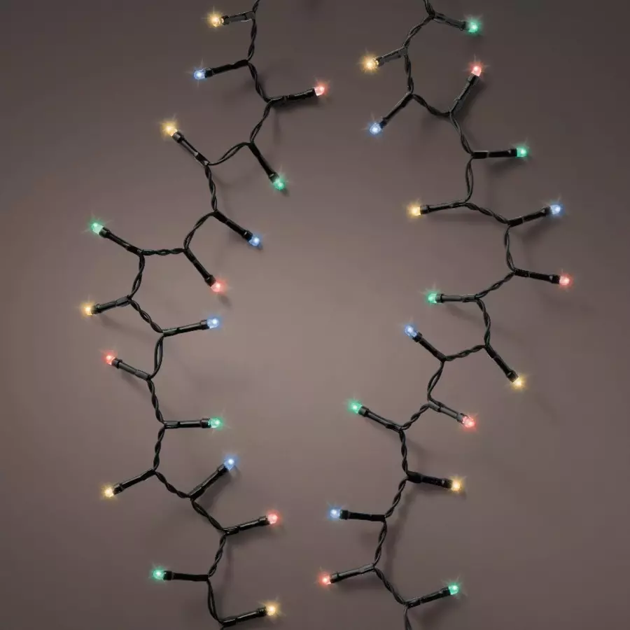 Guirlande lumineuse Durawise à piles 4,70 m Multicolore 192 LED CN 4