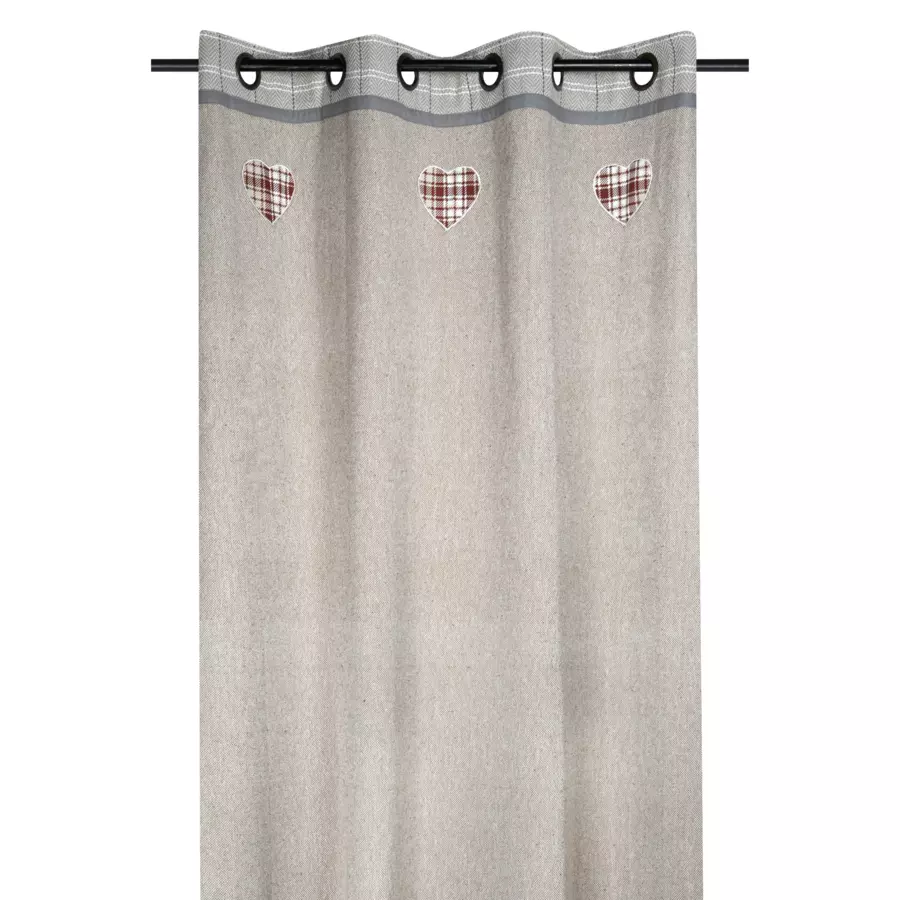 Rideau coton (140 x 260 cm) Cornouailles Beige