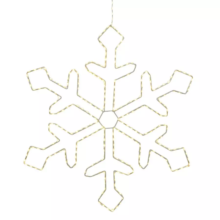 Verlichte sneeuwvlok Malo Warm wit 180 LED 4