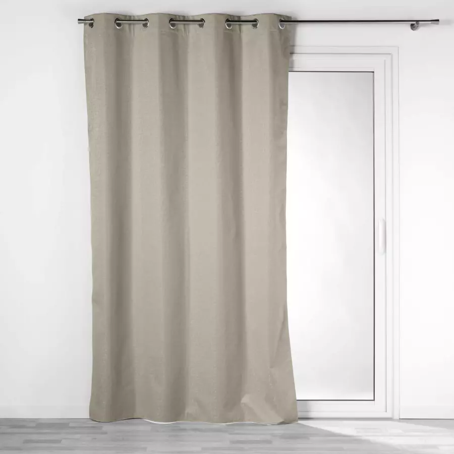 Rideau occultant isolant (140 x 260 cm) Darko Marron noisette